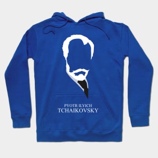 Pyotr Ilyich Tchaikovsky - Minimalist Portrait Hoodie